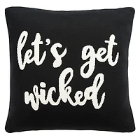 Lets Get Wicked Halloween Pillow