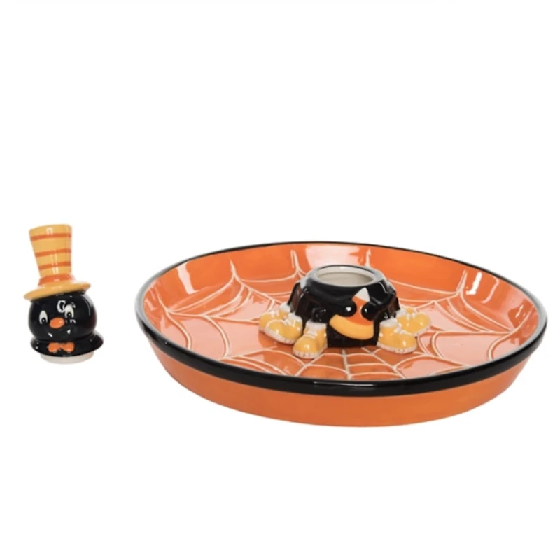 Halloween Spider Chip and Dip 2-pc. Serving Set