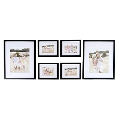 Black 6-pc. Gallery Wall Frame Set