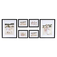 Black 6-pc. Gallery Wall Frame Set