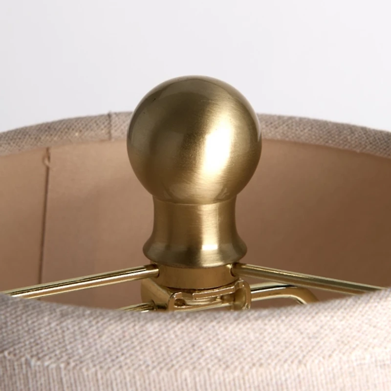 Natural Rattan Ginger Jar Table Lamp