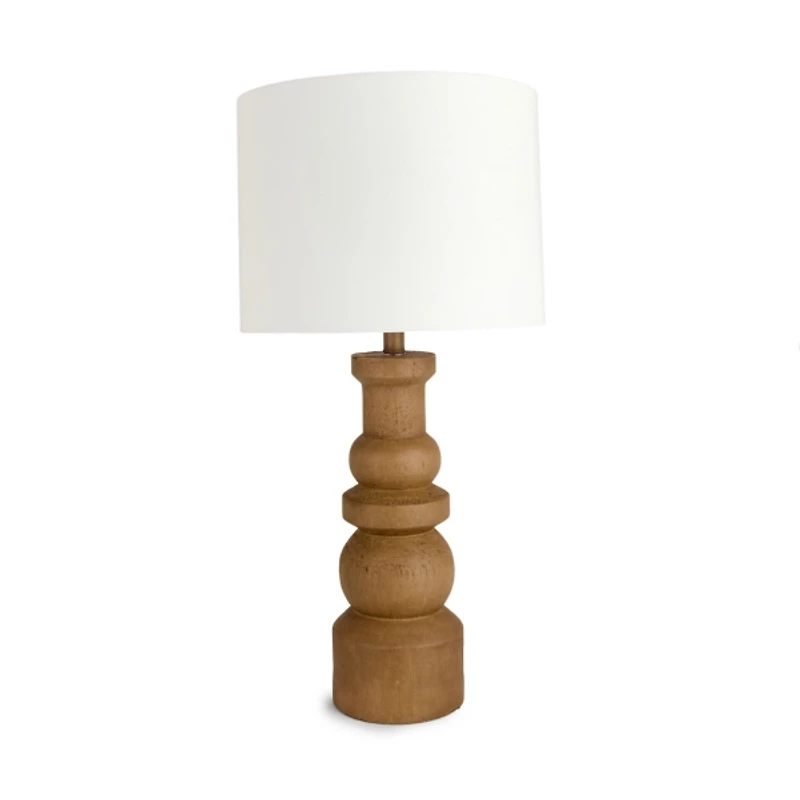 Brown Resin Tanner Table Lamp