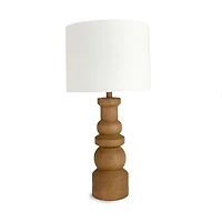 Brown Resin Tanner Table Lamp