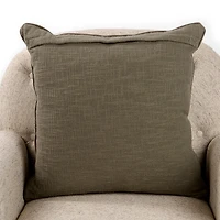 Moss Riley Textured Pillow