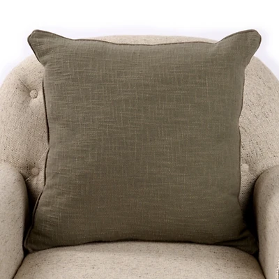 Moss Riley Textured Pillow