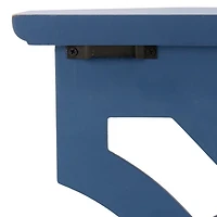 Carved Wood Wall Shelf