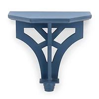 Carved Wood Wall Shelf