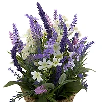 Lavender Mixed Arrangement in Basket