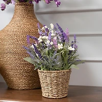 Lavender Mixed Arrangement in Basket
