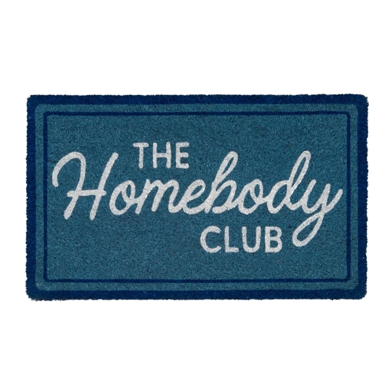 The Homebody Club Coir Doormat