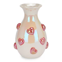Ceramic Pink Heart Vase
