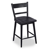 Willow Black Wood Counter Stool