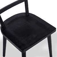 Willow Black Wood Dining Chair