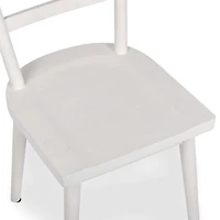Willow Ivory Wood Dining Chair