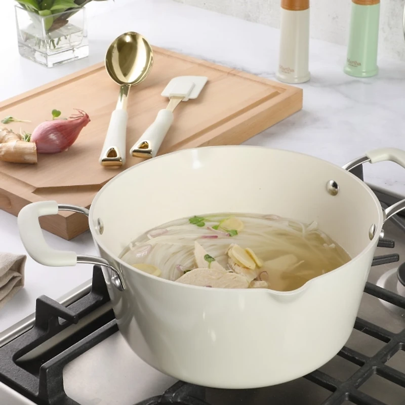 Martha Stewart Lockton 2-pc Scraper & Spoon Set