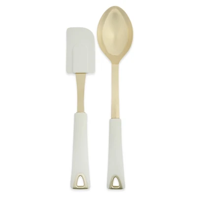 Martha Stewart Lockton 2-pc Scraper & Spoon Set