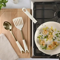 Martha Stewart Lockton 2-pc Slotted Turner & Spoon