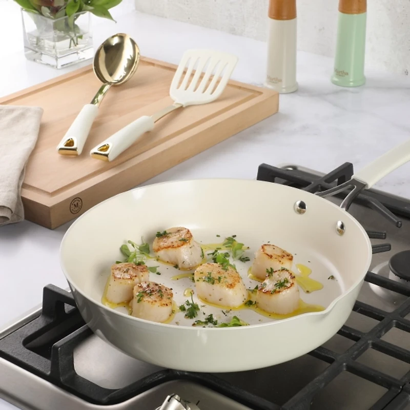 Martha Stewart Lockton 2-pc Slotted Turner & Spoon