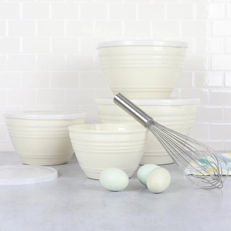 Martha Stewart Hoyt 8-pc Mixing Bowl Set With Lids