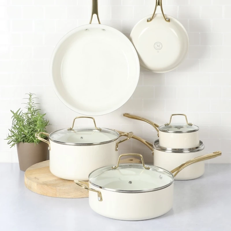 Martha Stewart Lockton 10-pc Cookware Set