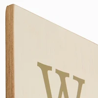 Welcome Wreath Christmas Porch Board