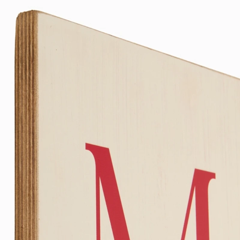 Merry Red Bow Christmas Porch Board