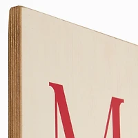 Merry Red Bow Christmas Porch Board