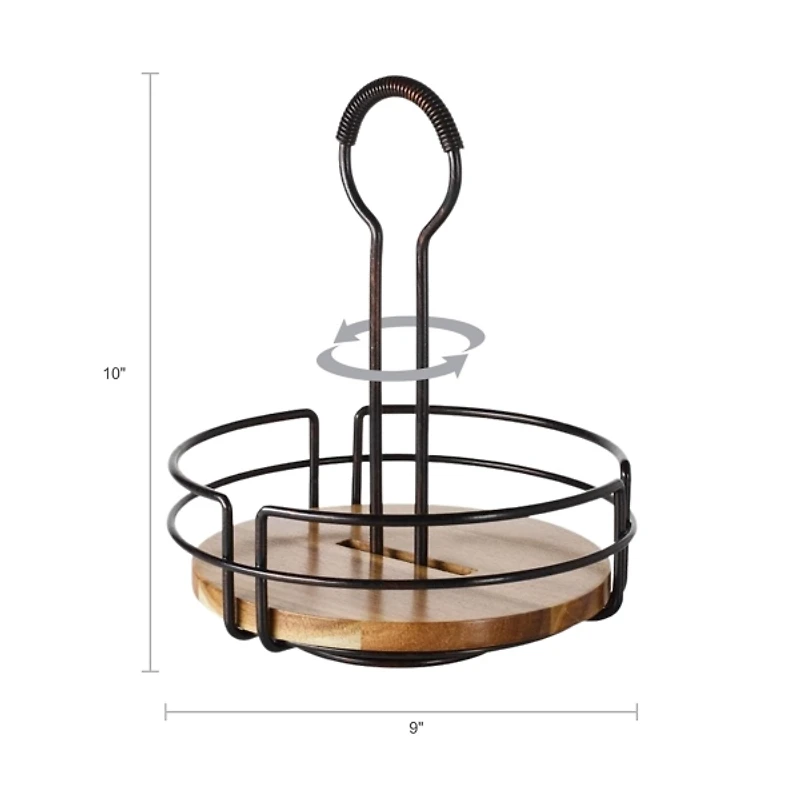 Mikasa Gourmet Basics Hanover Rotating Caddy