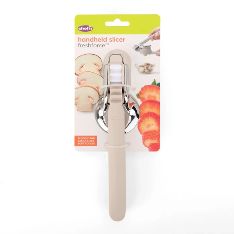 Chef'n Freshforce Taupe Handheld Food Slicer