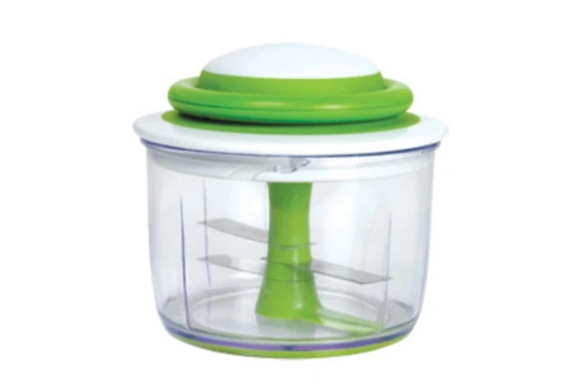 Chef'n VeggiChop Green Hand-Powered Food Chopper
