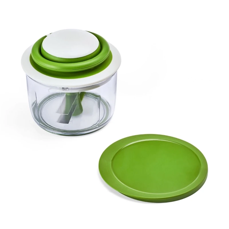 Chef'n VeggiChop Green Hand-Powered Food Chopper