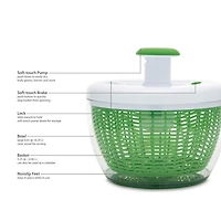 Farberware Pro Green Plastic Salad Spinner