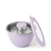 S'well Lilac Stainless Steel Salad Bowl Kit