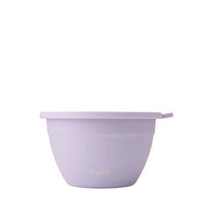 S'well Lilac Stainless Steel Salad Bowl Kit