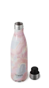 Swell Rose Geode Stainless Steel Water Bottle