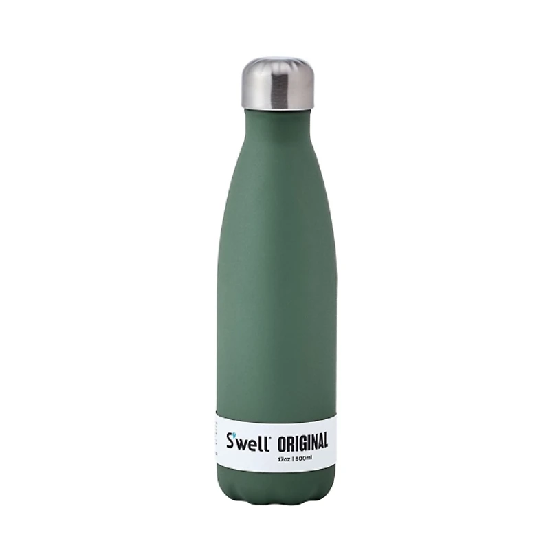 Swell Green Jasper Stainless Steel Water Bottle