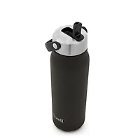 Swell Black Onyx Flip Straw Explorer Bottle