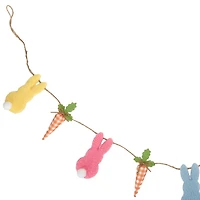 Bunnies and Carrots Banner