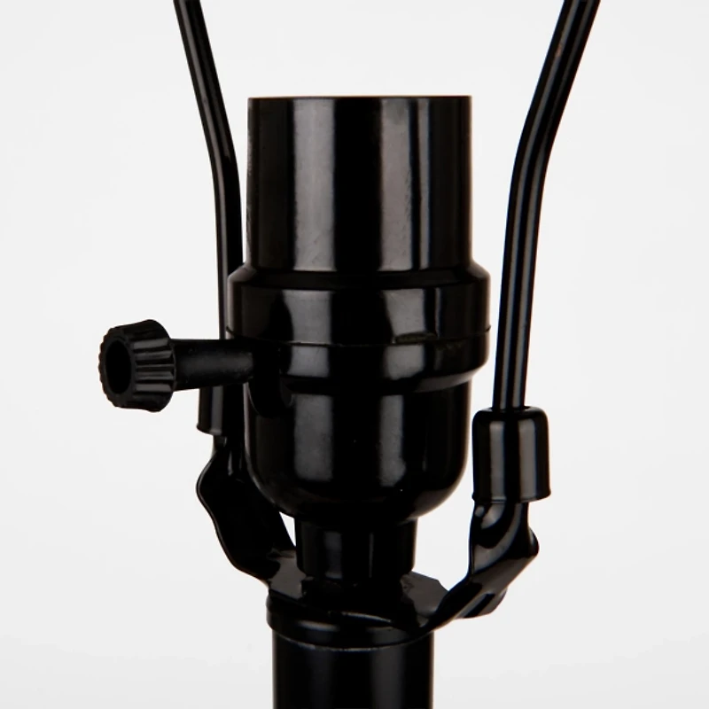 Black Resin Preston Table Lamp