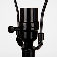 Black Resin Preston Table Lamp