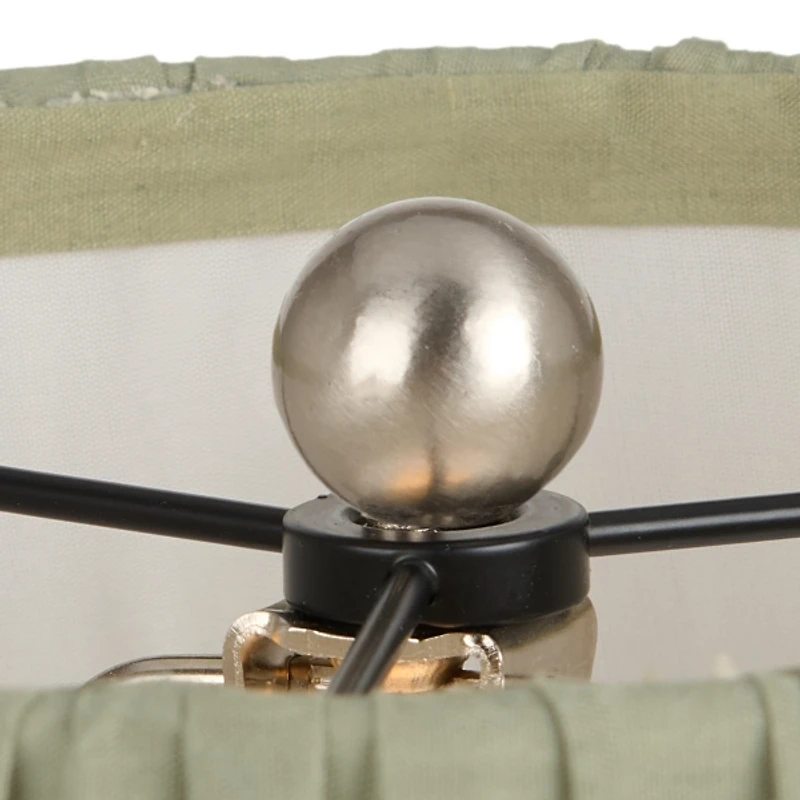 Ivory Floral Ceramic Table Lamp