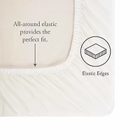 Laura Ashley Coral Marissa 6-pc. Queen Sheet Set