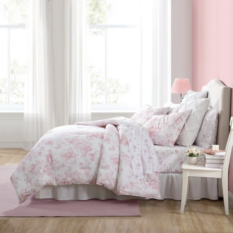 Laura Ashley Delphine 3-pc. Queen Comforter Set