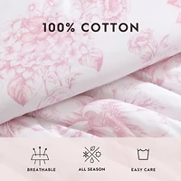 Laura Ashley Delphine 3-pc. King Comforter Set