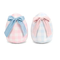 Plush Bow Easter Egg Sitters