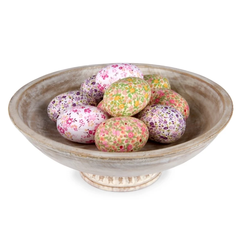 Floral Easter Egg Bowl Filler