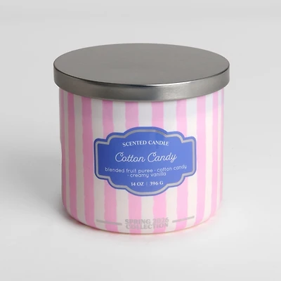 Cotton Candy 3-Wick Jar Candle