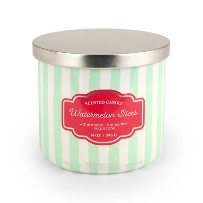 Watermelon Slices 3-Wick Jar Candle