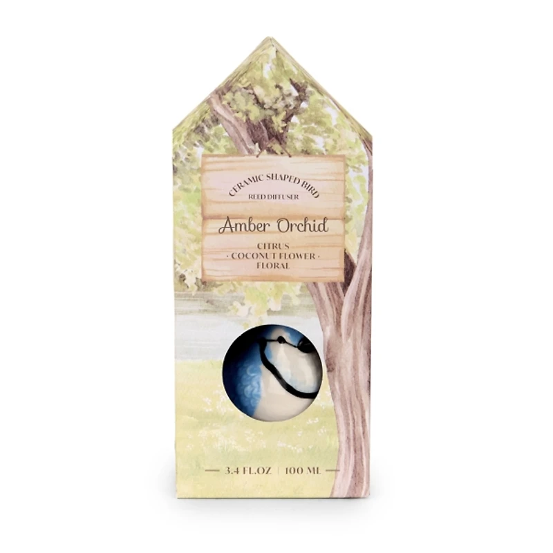 Amber Orchid Bluejay Diffuser Set