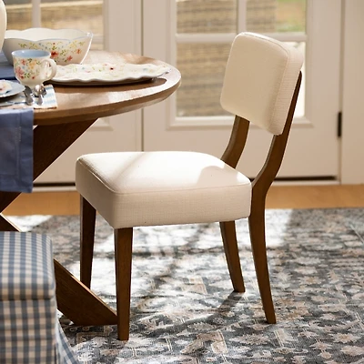 Harrison Cream Upholstered Dining Chair